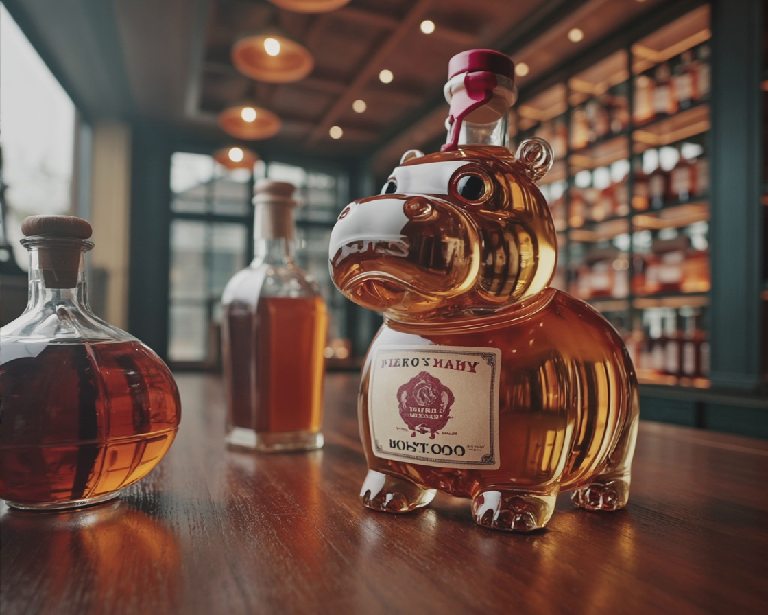 Whiskey Bottle - Hippo Edition.