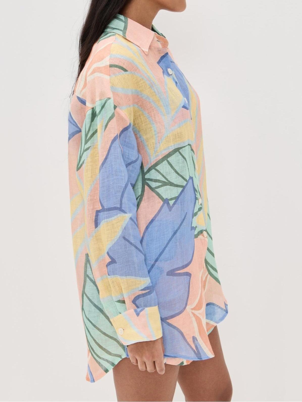 Hailey - Breezy Tropical Short Set