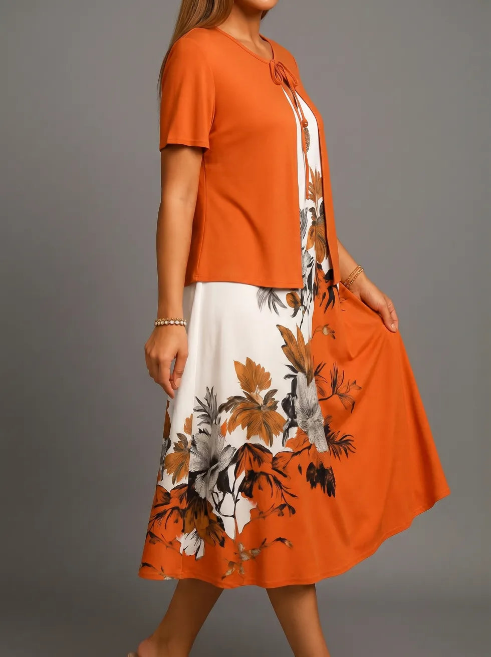 Milena™ 2 Piece Midi Dress
