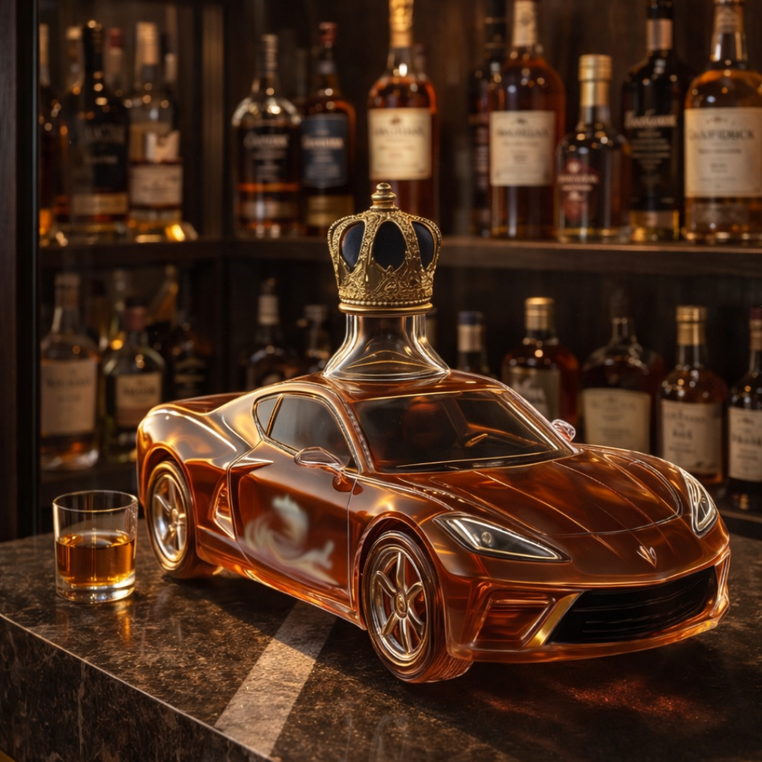 Whisky Bottle - Corvette Edition.