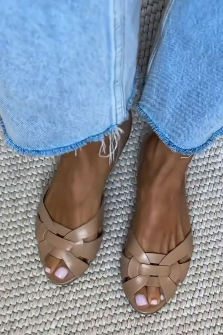 Penelope | Woven Nature Sandals
