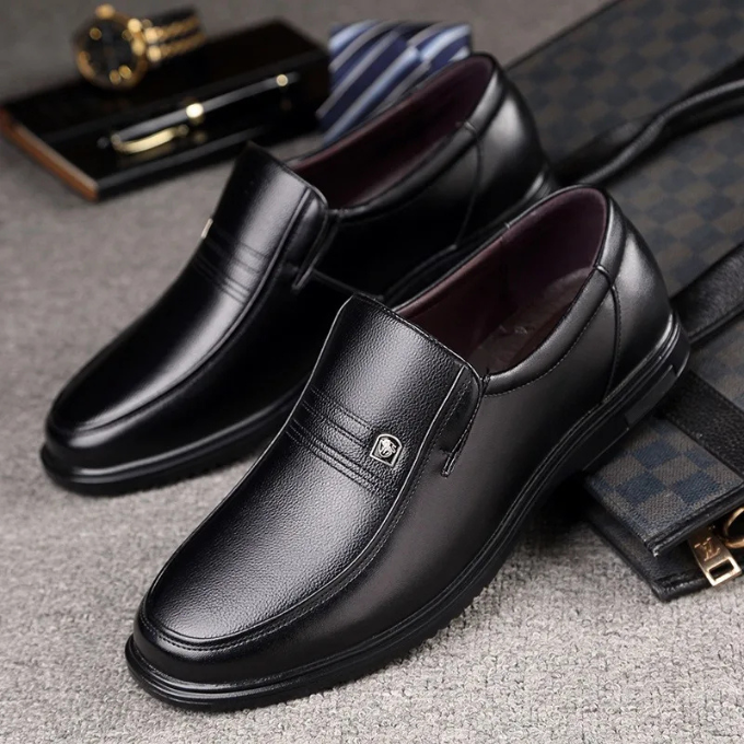 Ethan | Classic Leather Moccasins