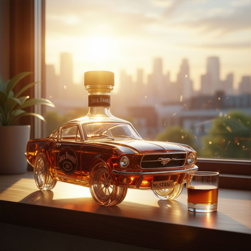 Whisky Bottle - Mustang Edition.