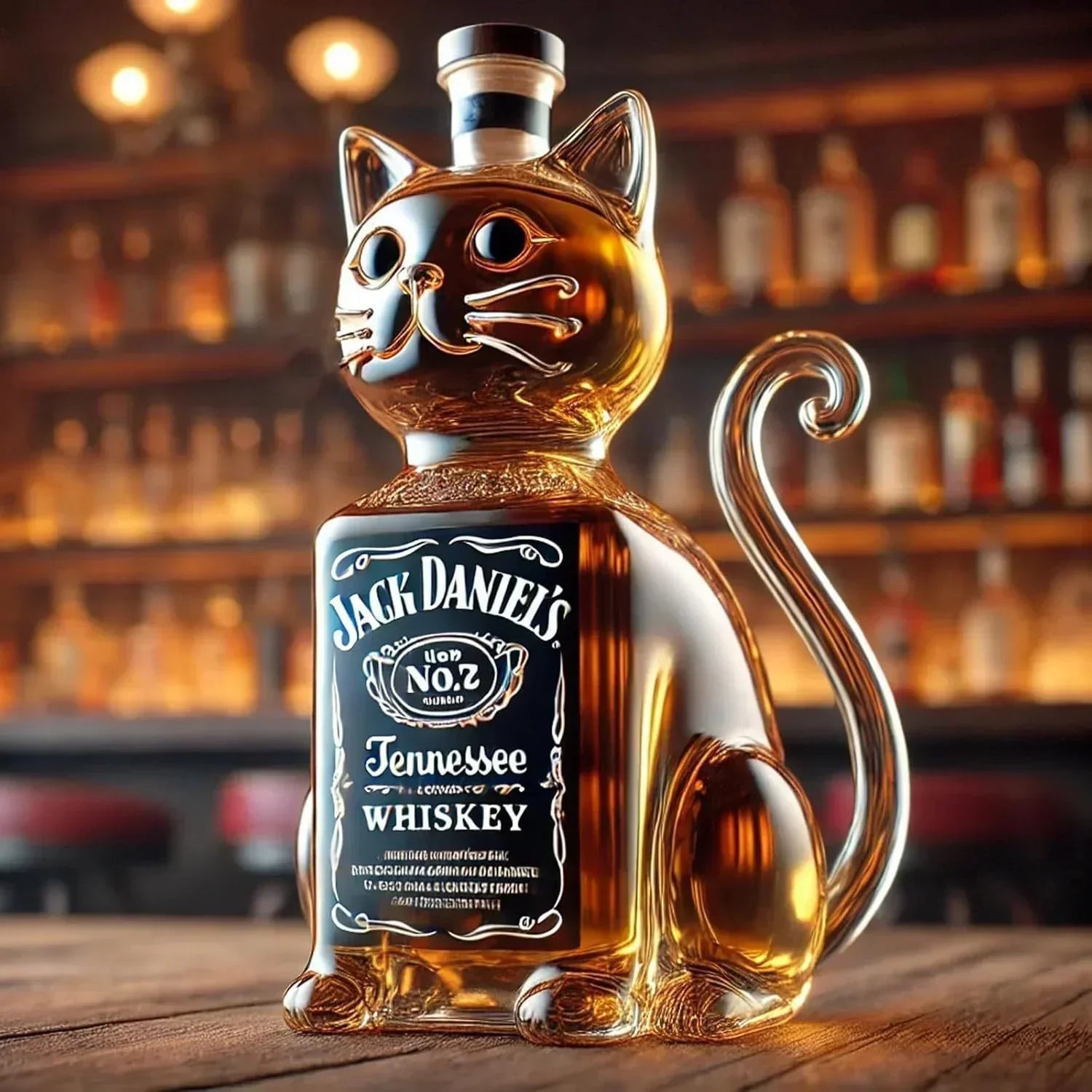 Whisky Bottle - Cat Edition.