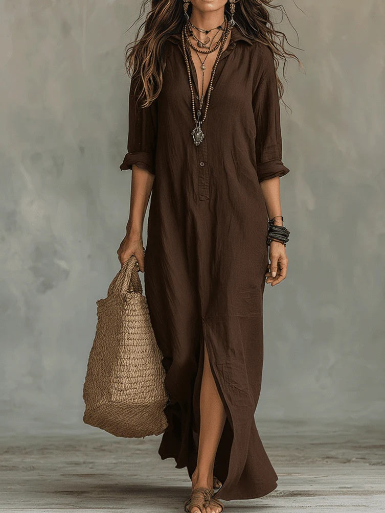 WILLOW | Effortless Maxi Dress Flattering Silhouette Versatile
