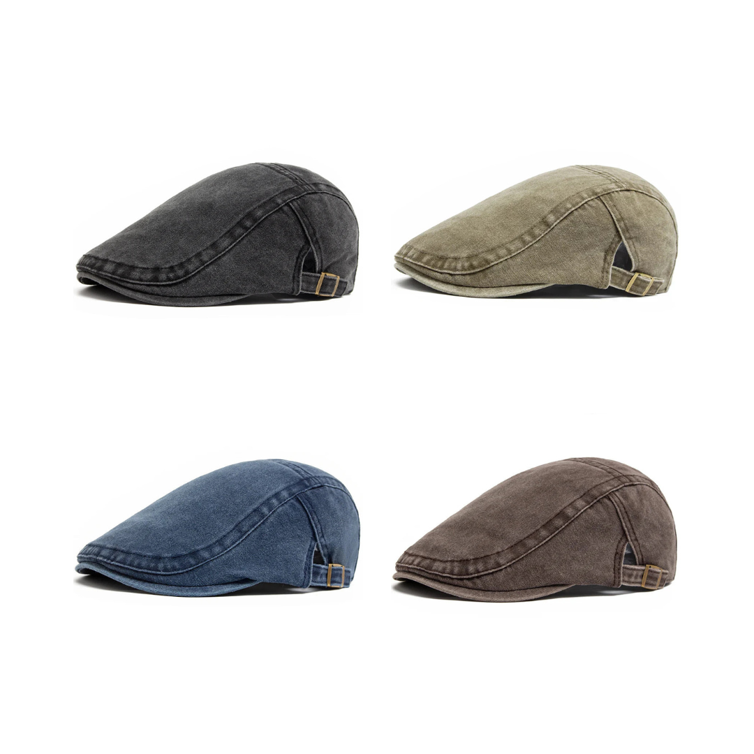Prescott Denim Flat Cap