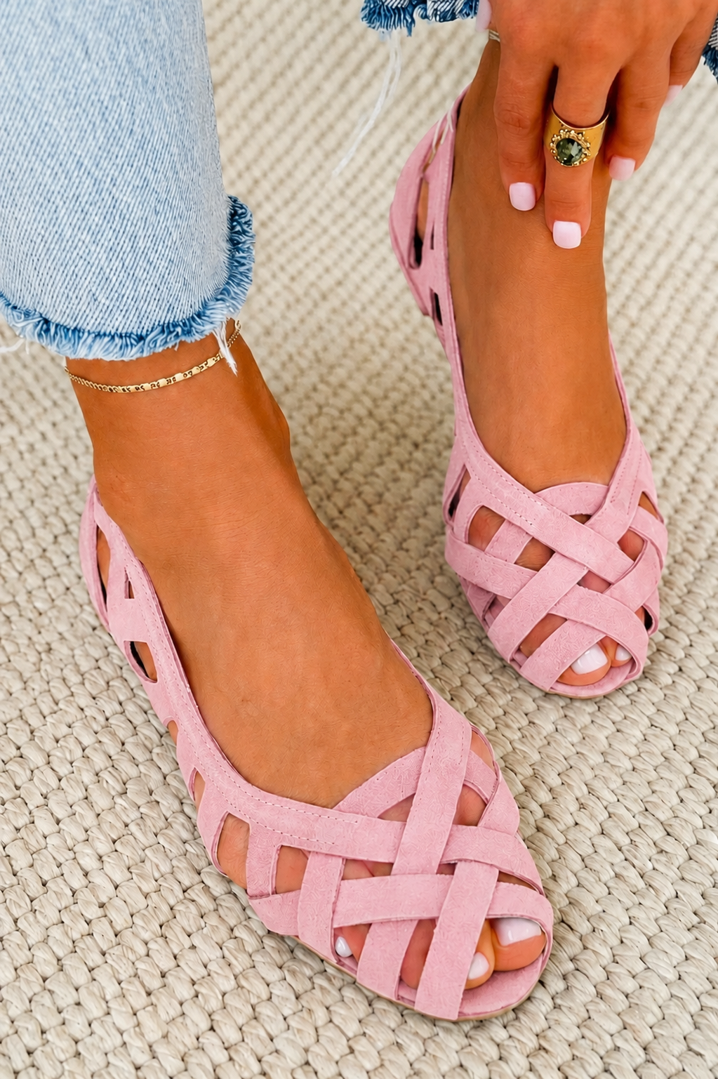 Catherine | Woven Summer Sandals