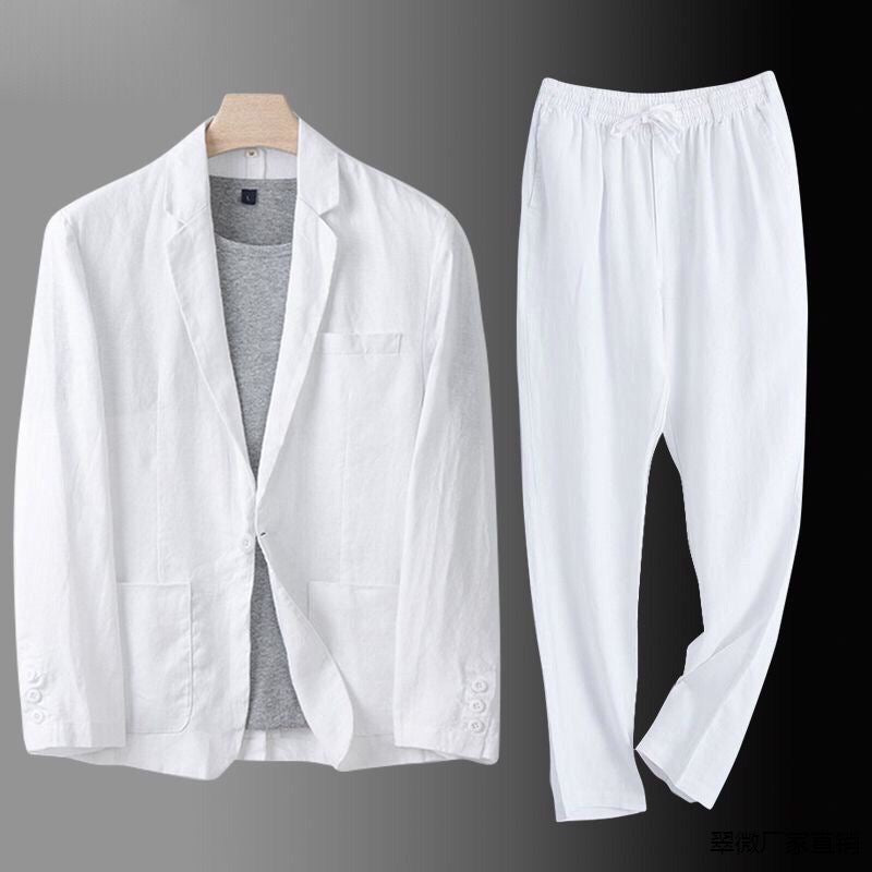 Theo | Classic Fit Linen Suit