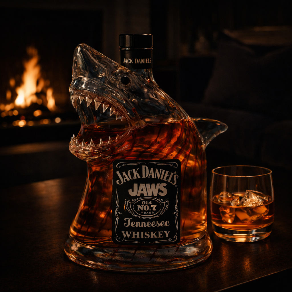 Whiskey Bottle - Shark Edition.