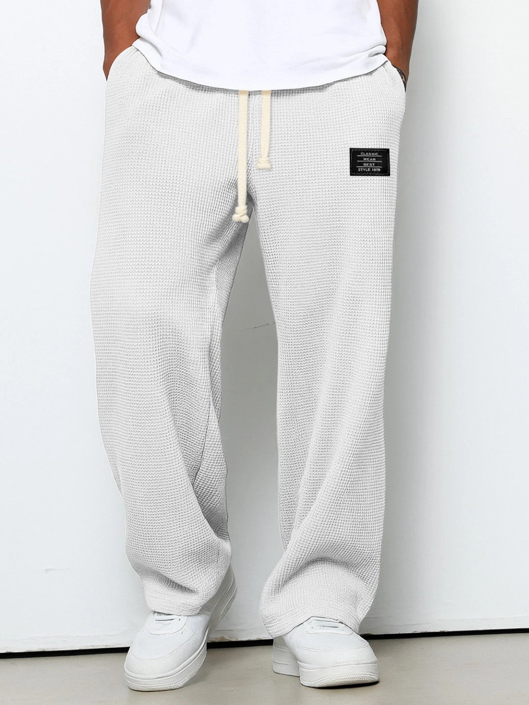 Samuel | Wide-Leg Drawstring Trousers