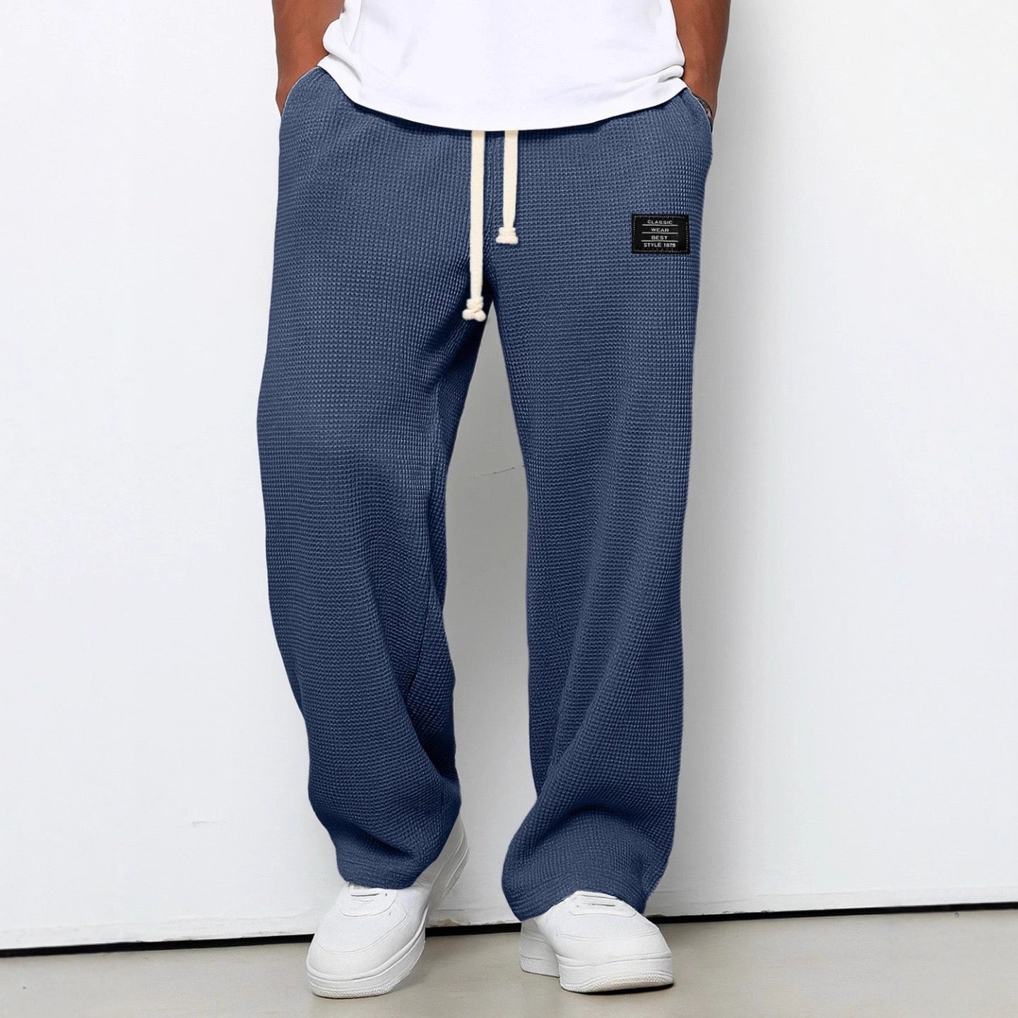 Samuel | Wide-Leg Drawstring Trousers