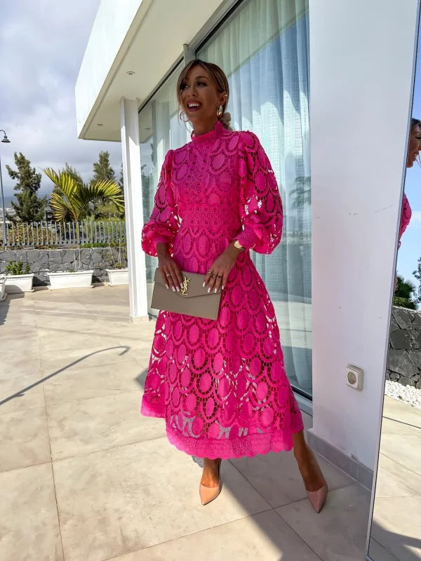 Georgia™ - Elegant French Lace Dress