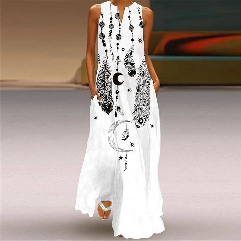 Aurelia™ - Butterfly Bloom A-Line Dress