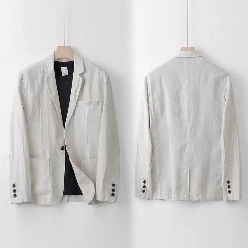 Theo | Classic Fit Linen Suit