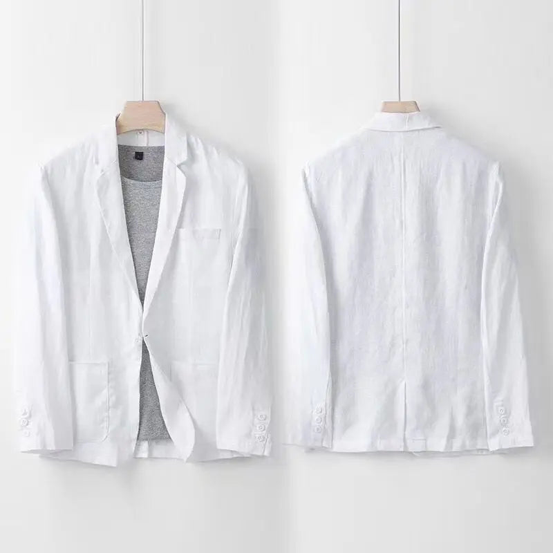 Theo | Classic Fit Linen Suit