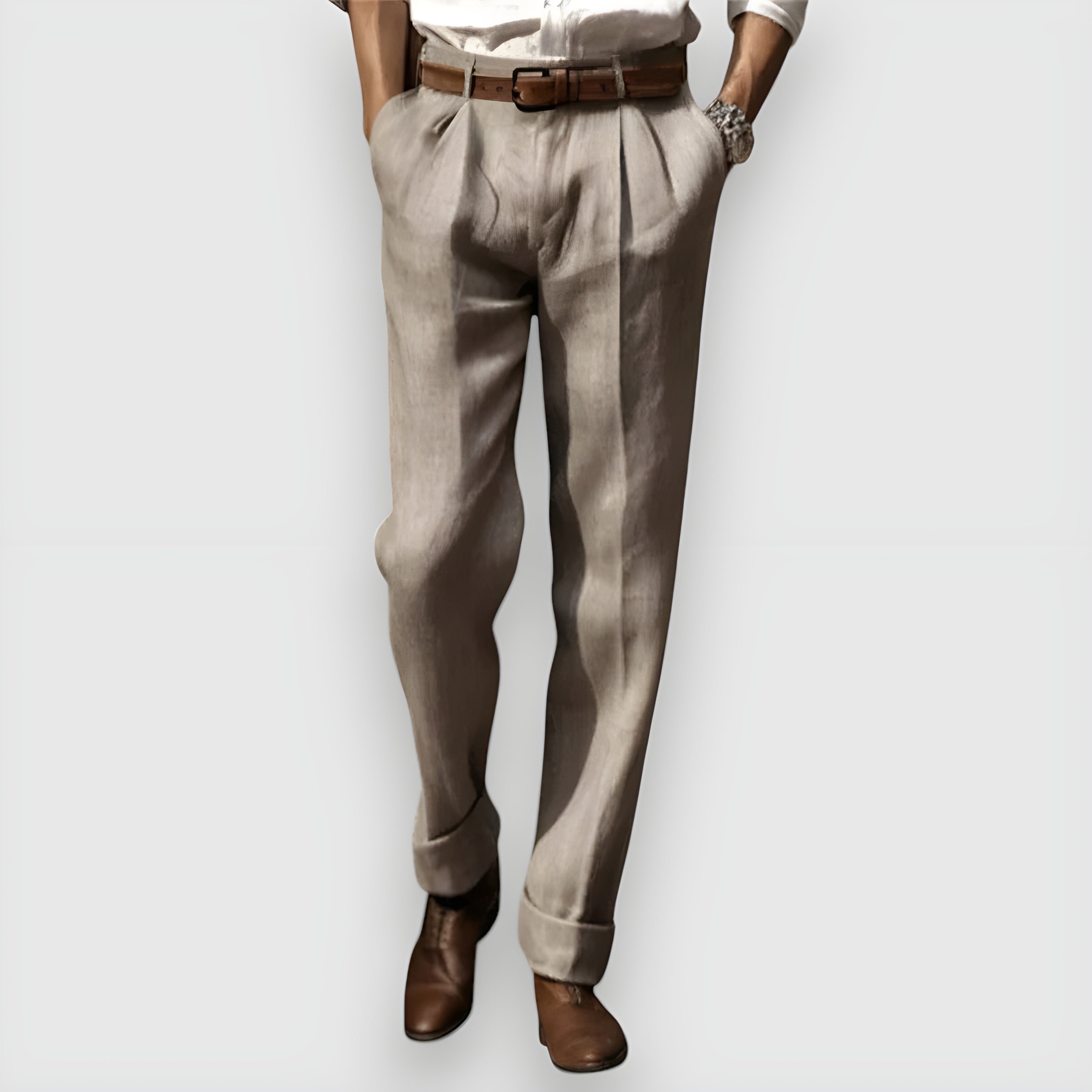 Leonard™ | Signature Linen Pants
