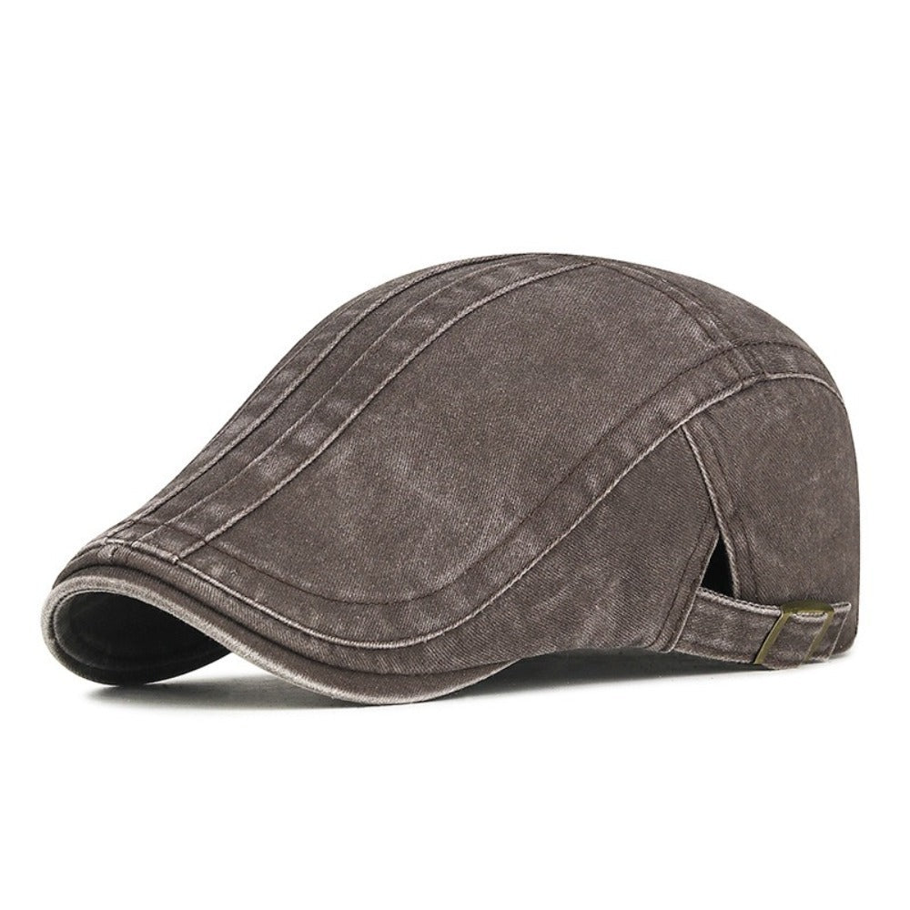 Fletcher Stripe Flat Cap