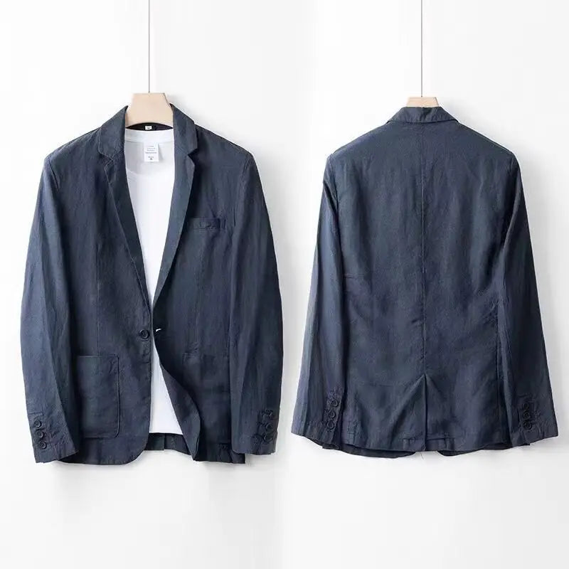 Theo | Classic Fit Linen Suit