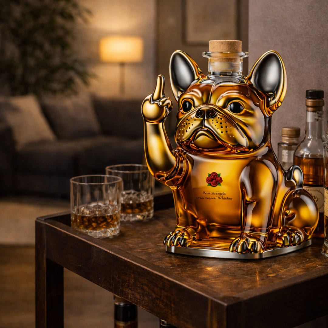 Whiskey Bottle - Dog Edition.