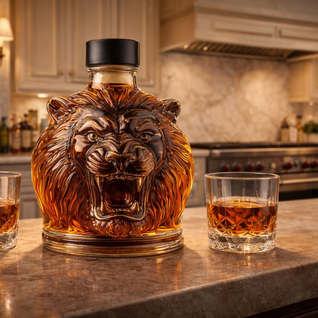 Whiskey Bottle - Lion Edition.