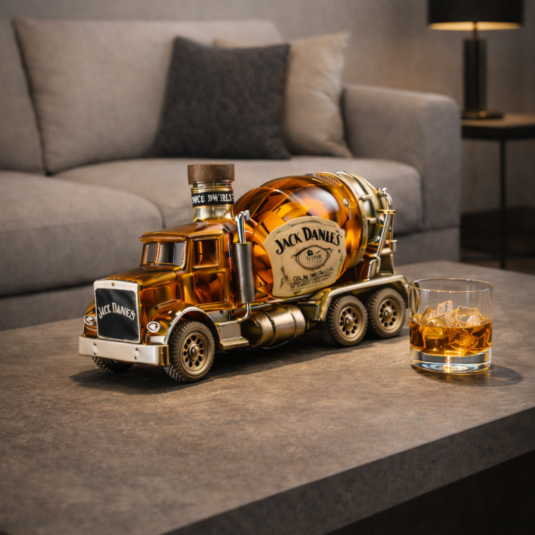 Jack Daniel's Whisky Bottle - Truck Edition.
