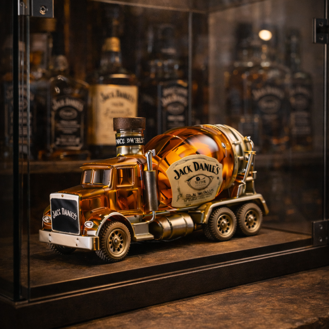 Jack Daniel's Whisky Bottle - Truck Edition.