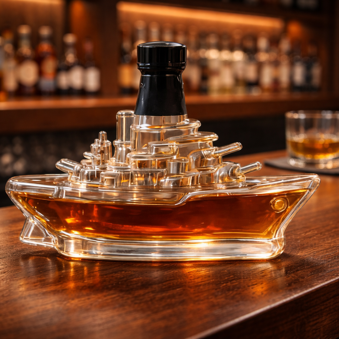 Whiskey Bottle - Marine Edition.