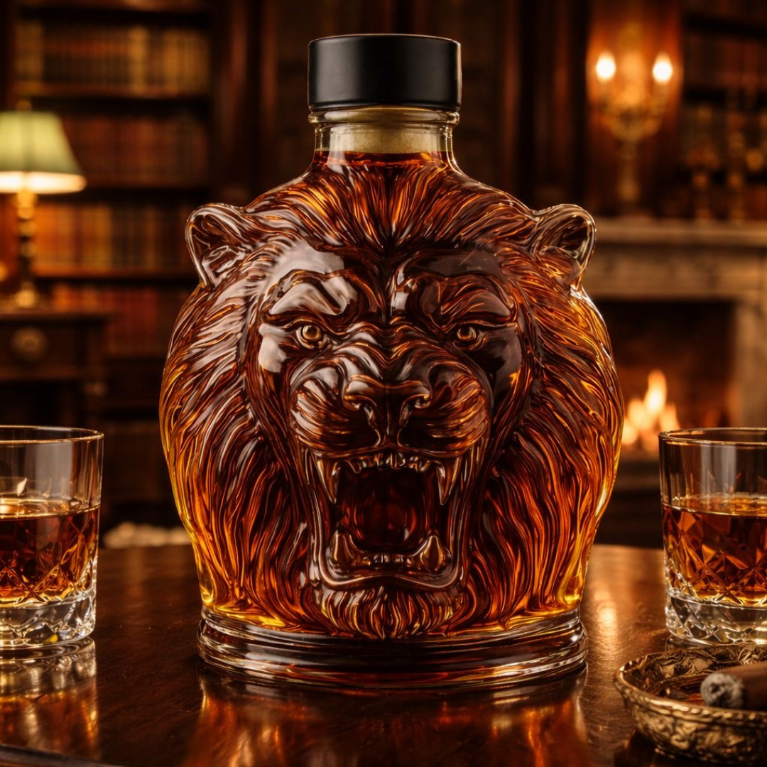 Whiskey Bottle - Lion Edition.