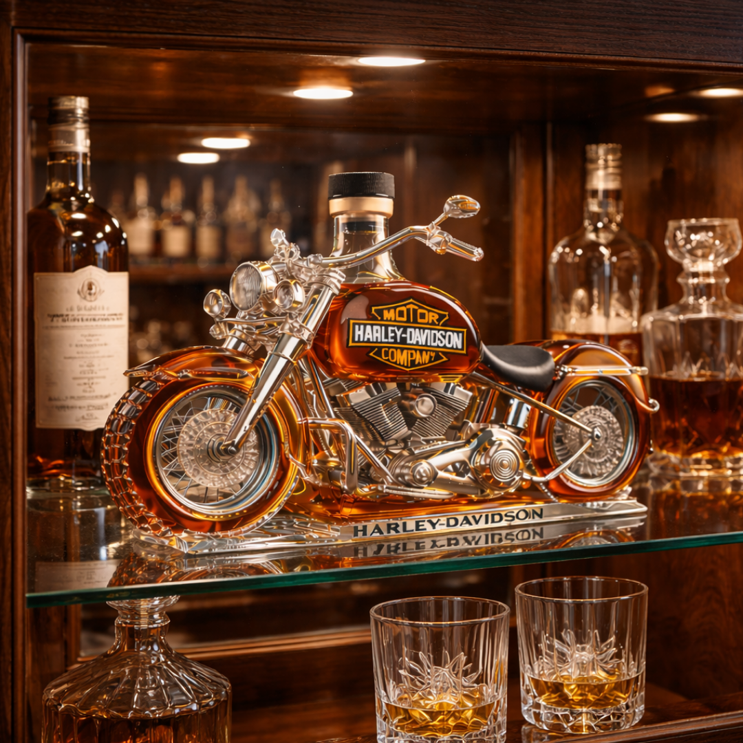 Whiskey Bottle - Harley Davidson Edition.