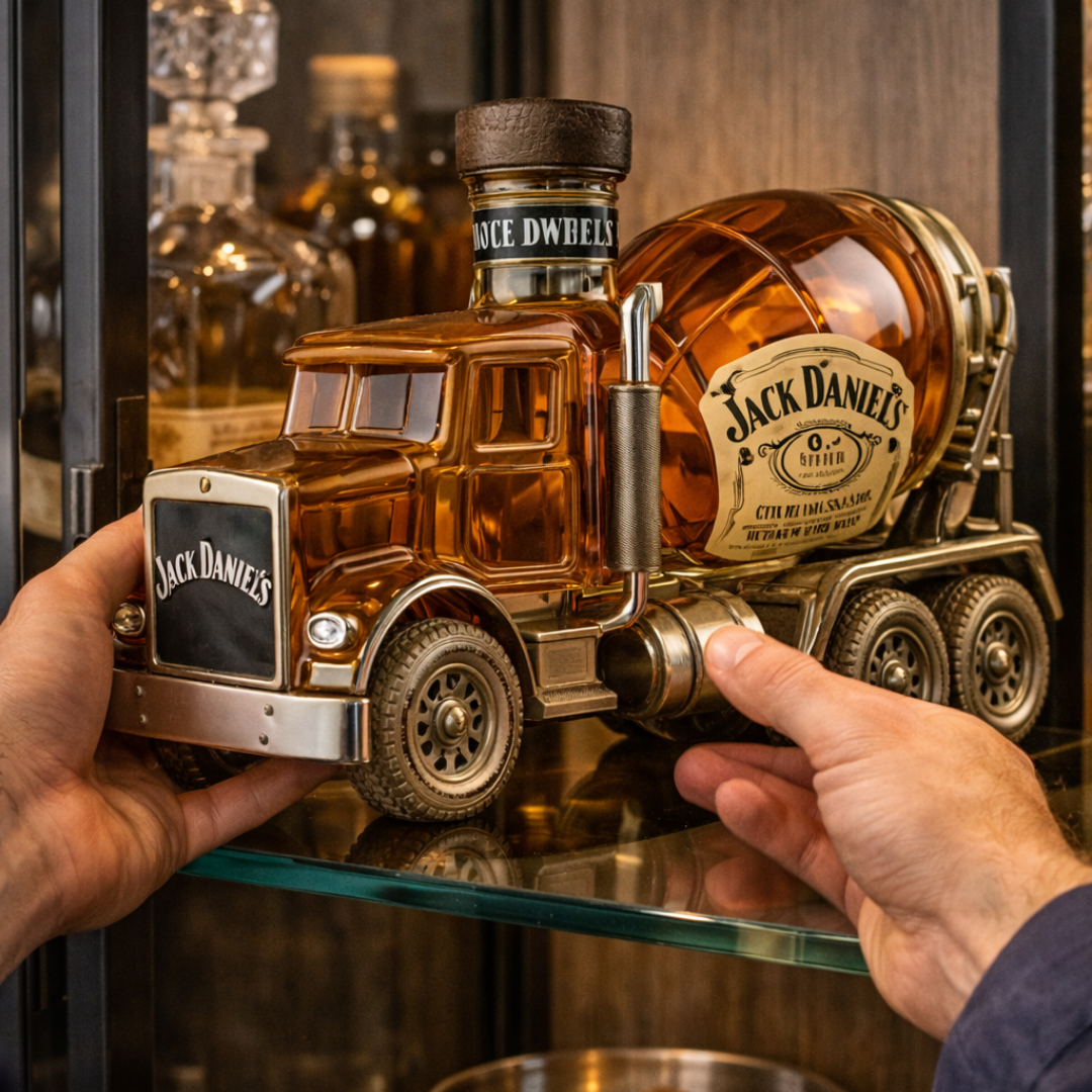Jack Daniel's Whisky Bottle - Truck Edition.