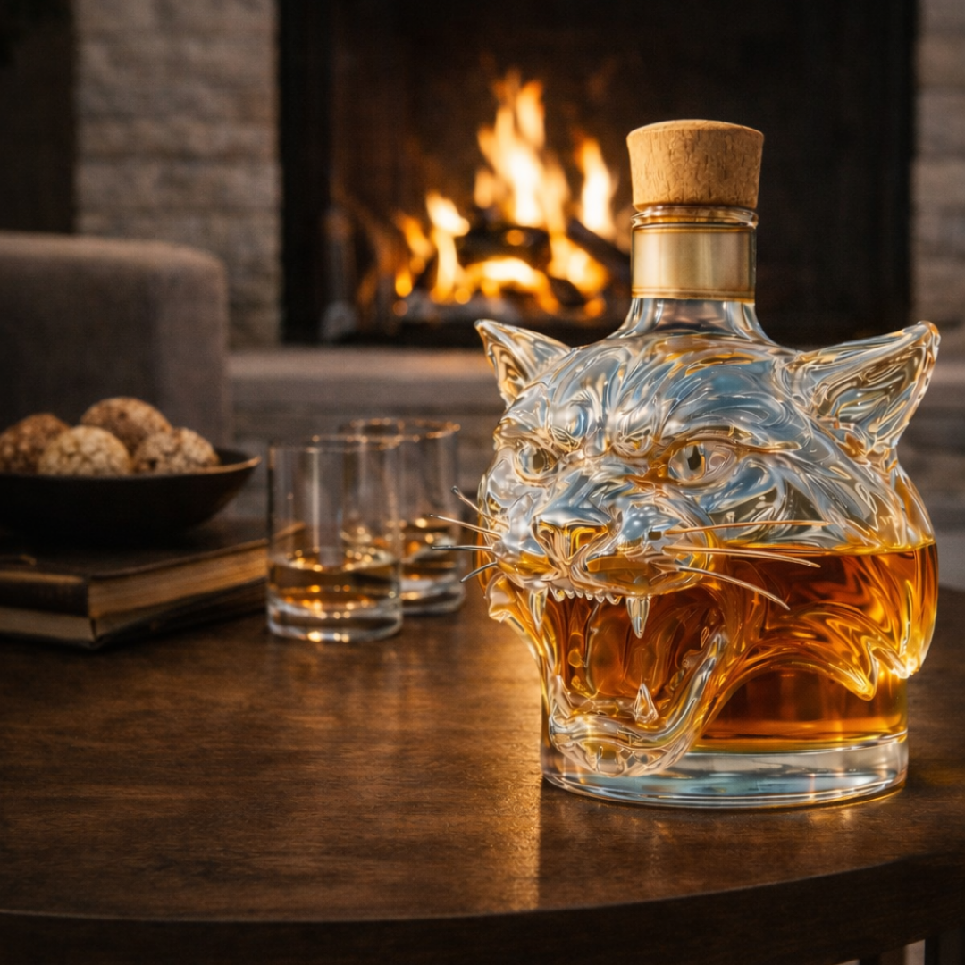 Whiskey Bottle - Tiger Edition.
