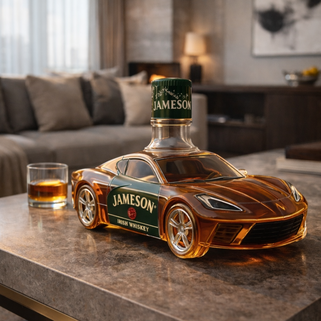 Whisky Bottle - Corvette Edition.