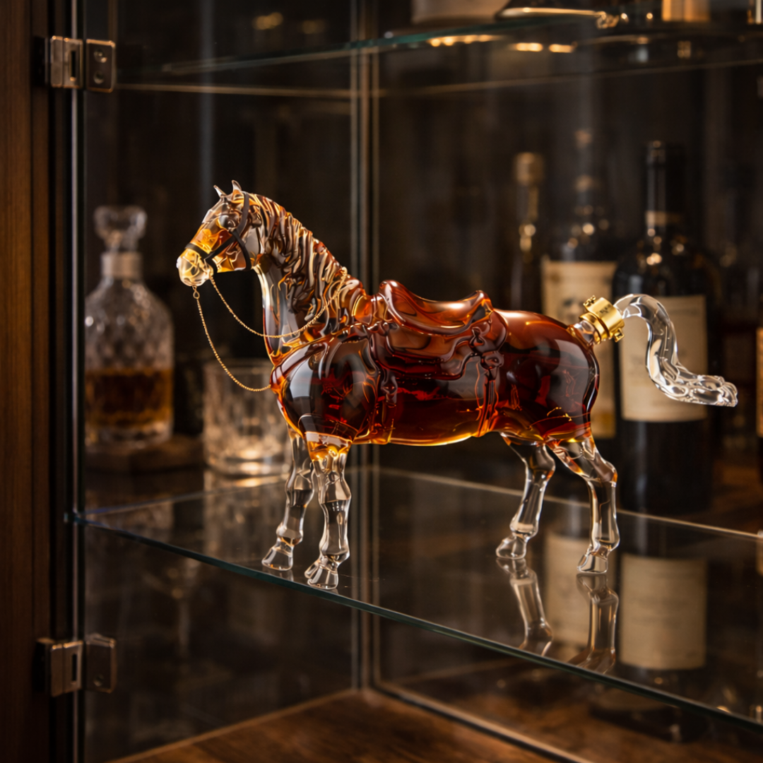 Whiskey Bottle - Horse Edition.