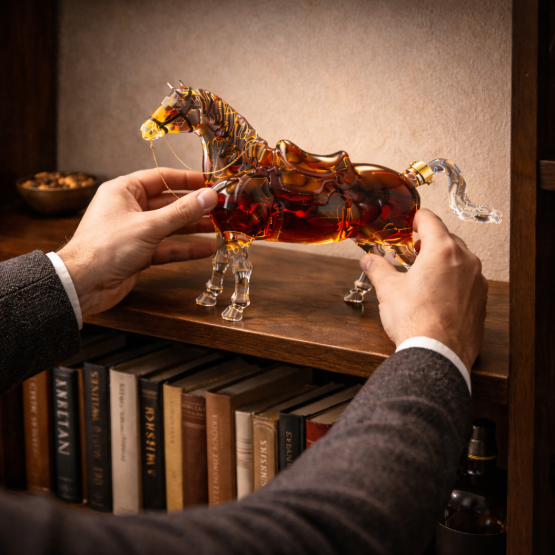 Whiskey Bottle - Horse Edition.