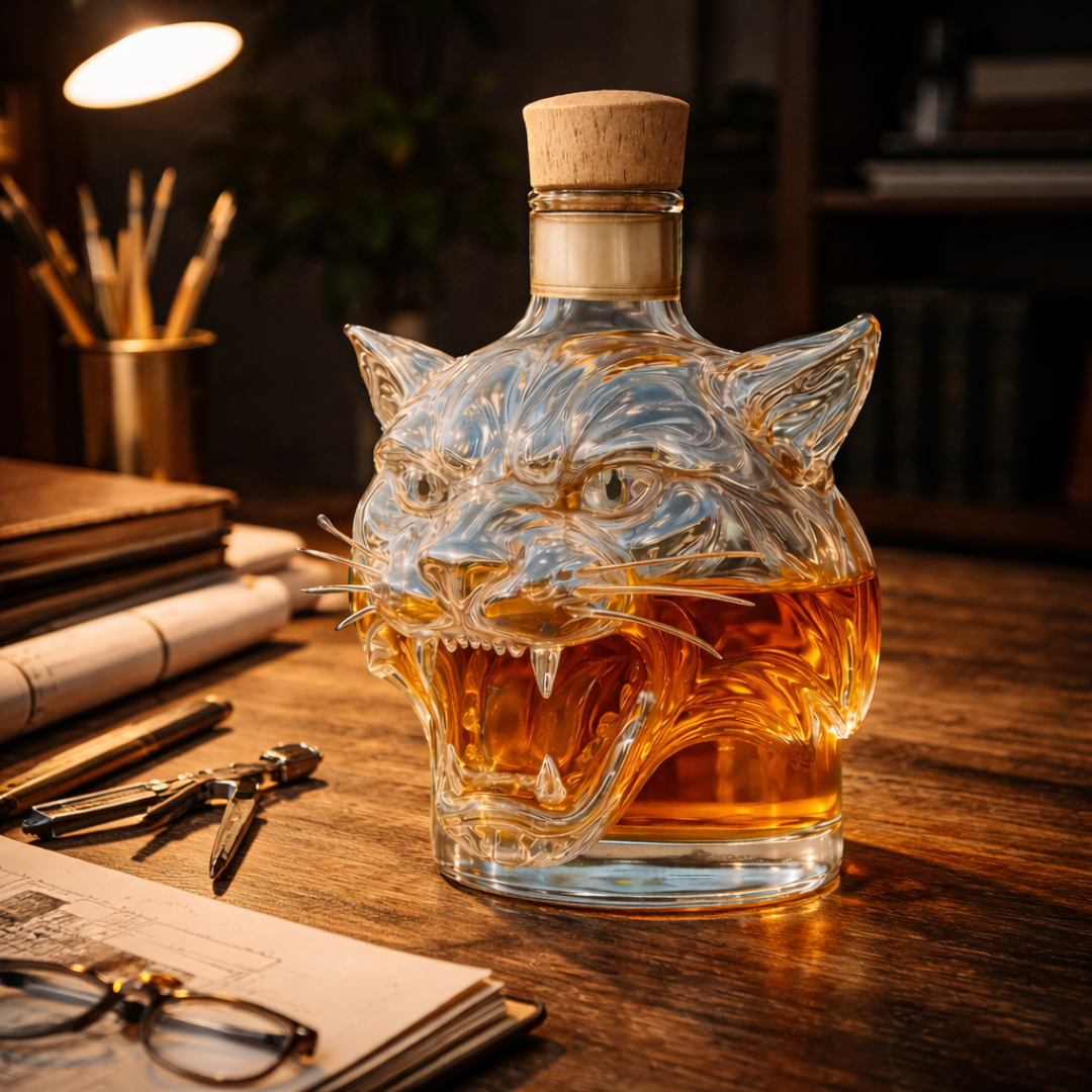 Whiskey Bottle - Tiger Edition.