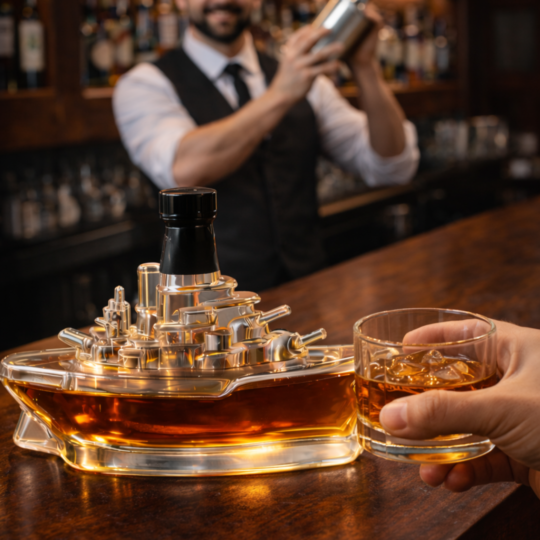 Whiskey Bottle - Marine Edition.