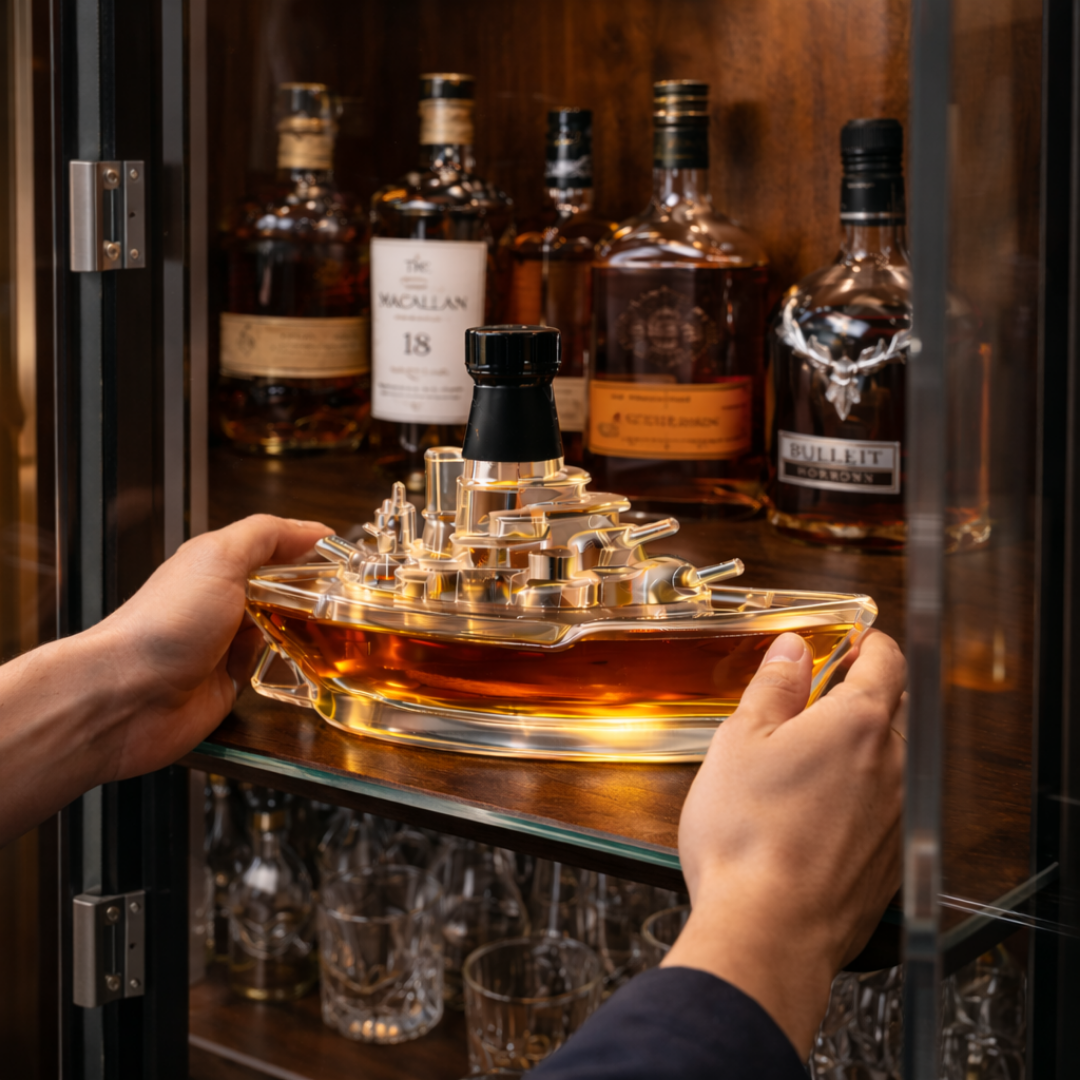 Whiskey Bottle - Marine Edition.