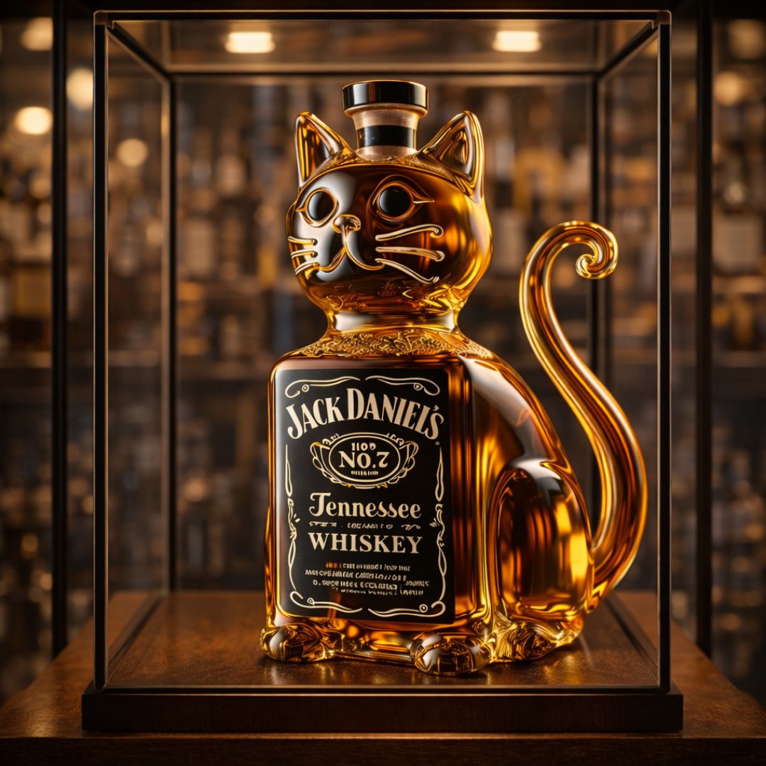 Whisky Bottle - Cat Edition.