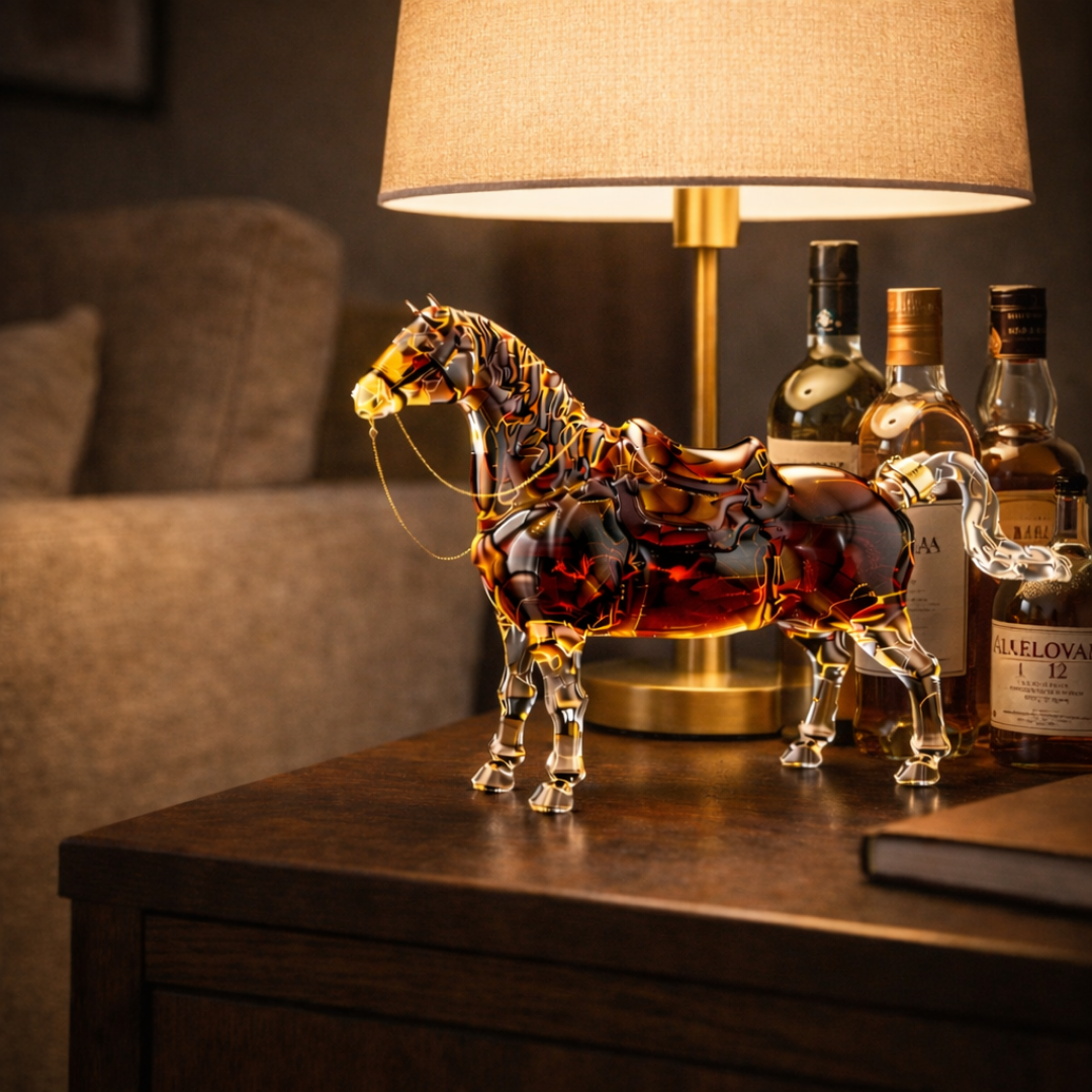 Whiskey Bottle - Horse Edition.