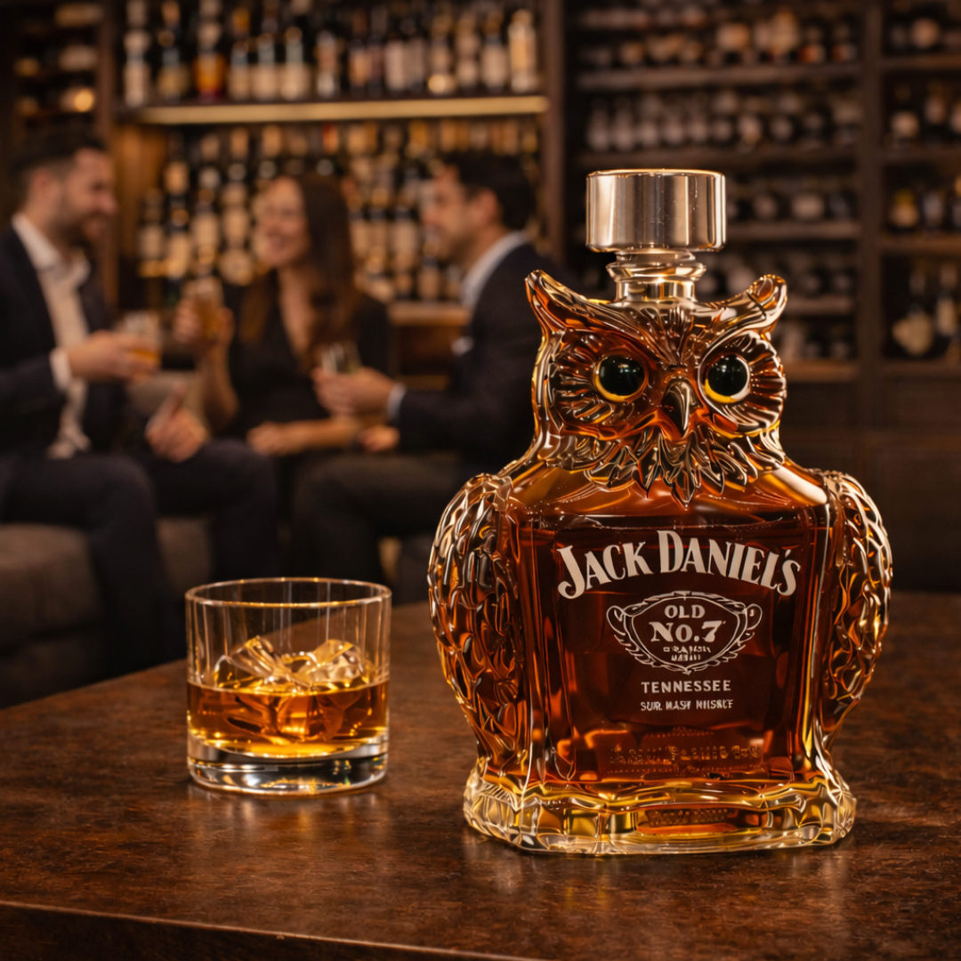 Whiskey Bottle - Owl Edition.