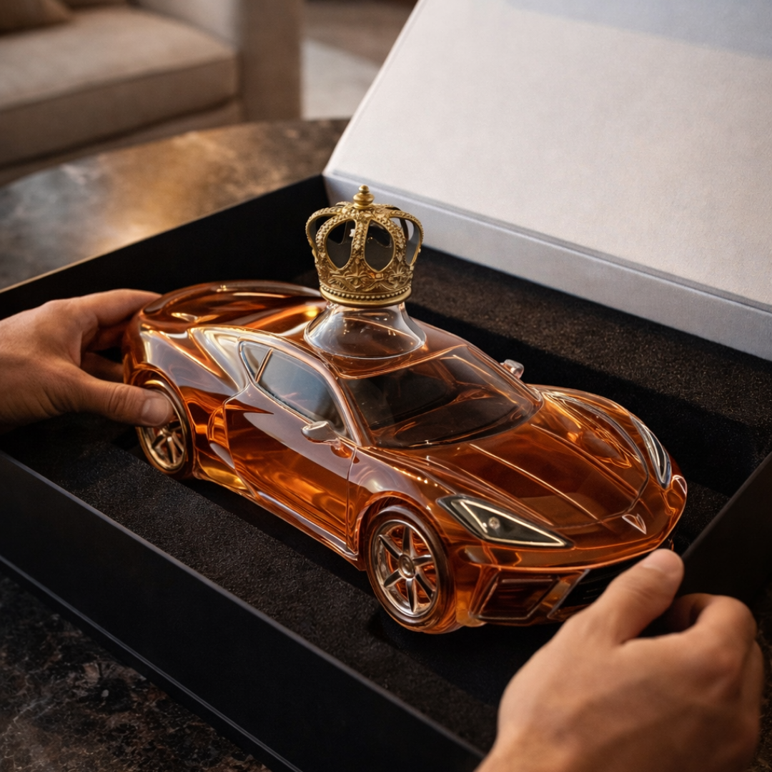 Whisky Bottle - Corvette Edition.