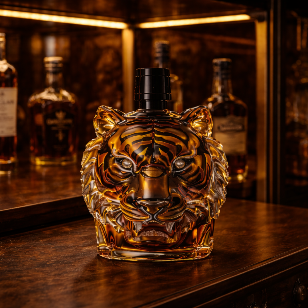 Whiskey Bottle - Tiger Edition.