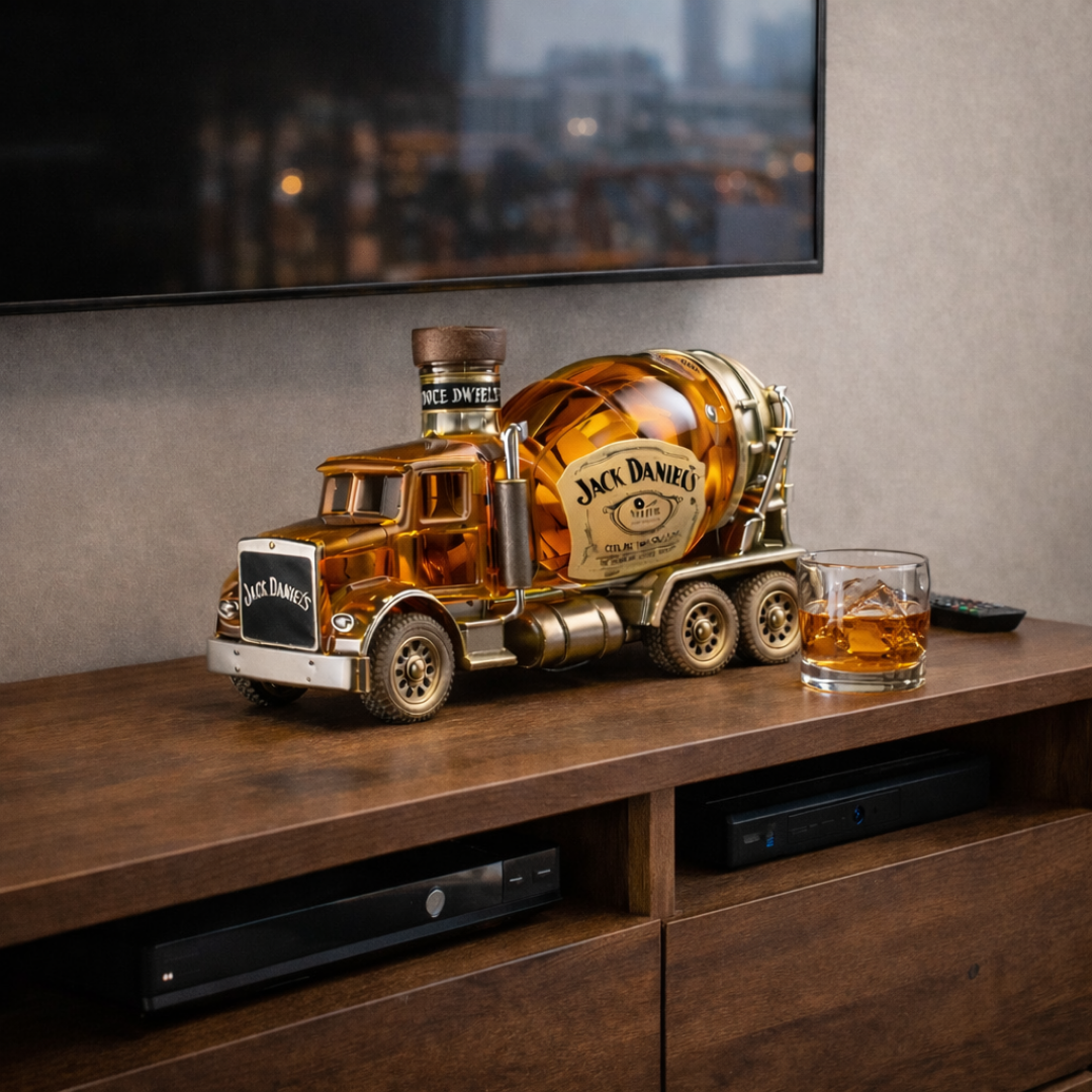 Jack Daniel's Whisky Bottle - Truck Edition.
