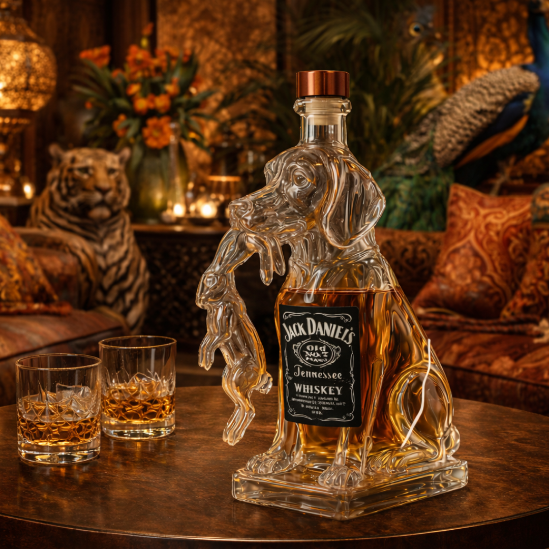 Whiskey Bottle - Dog Edition.