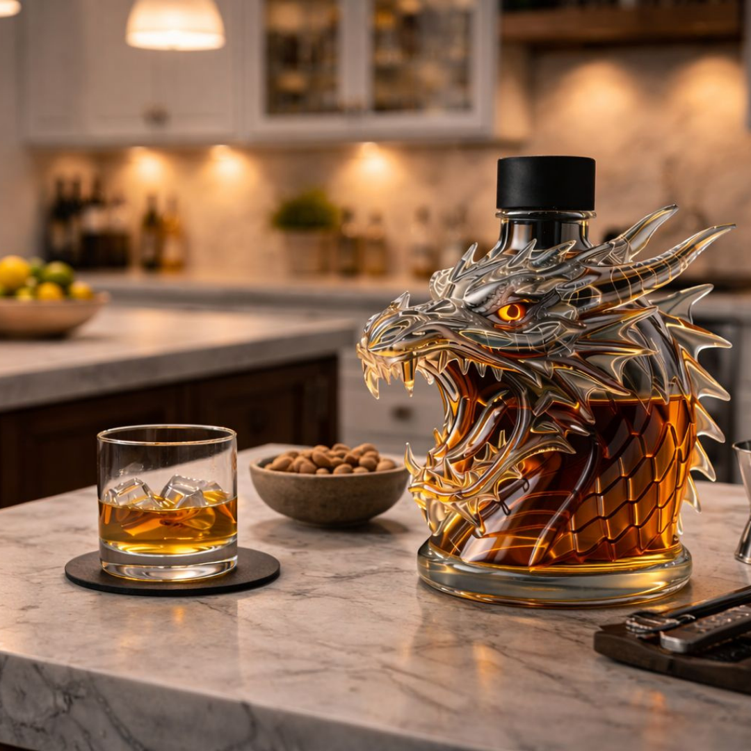 Whiskey Bottle - Dragon Edition.