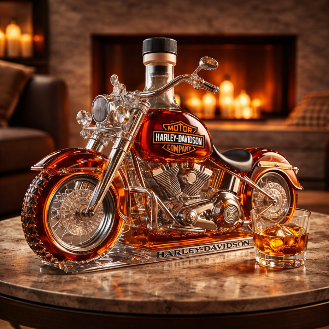 Whiskey Bottle - Harley Davidson Edition.