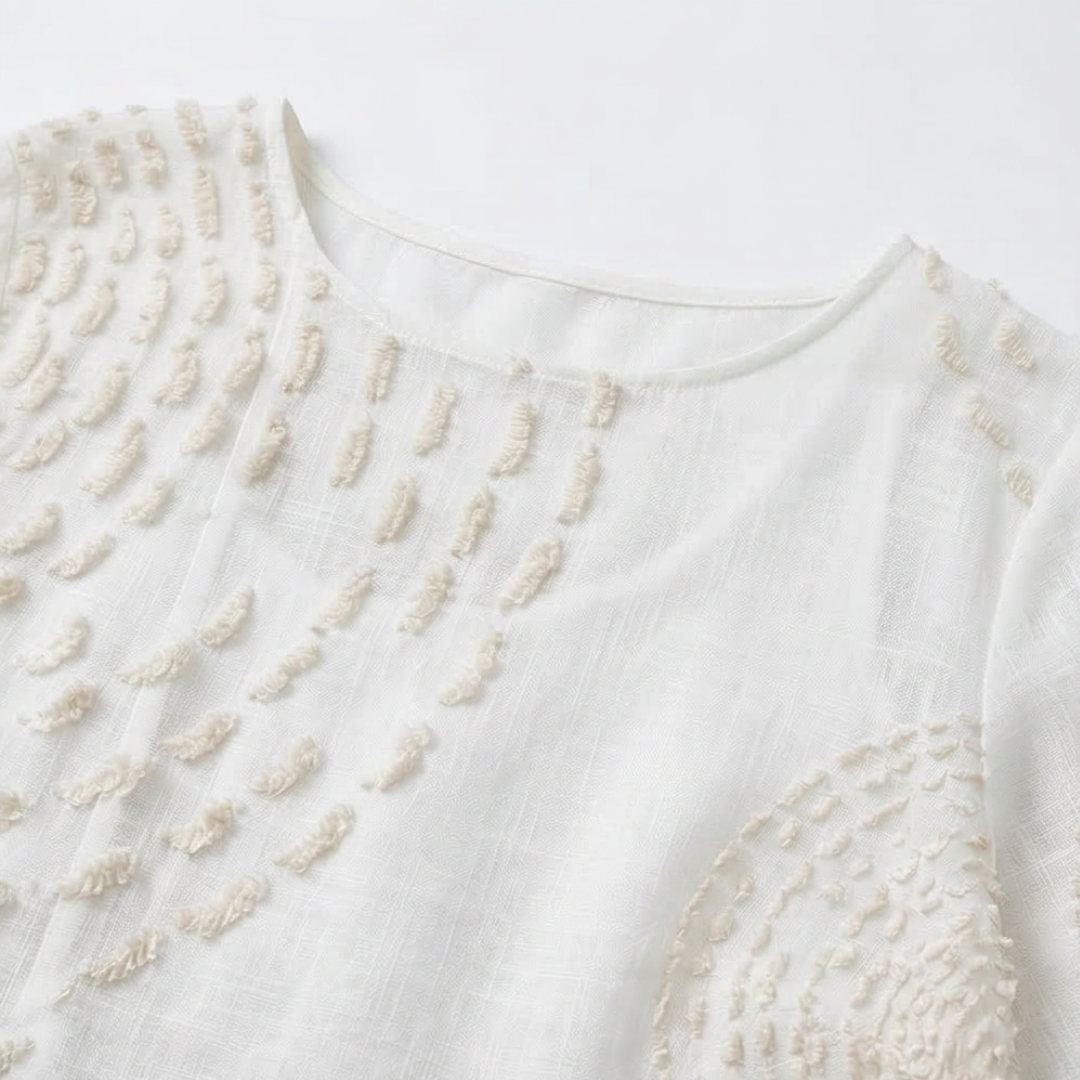 Embroidered Casual Women's Dress