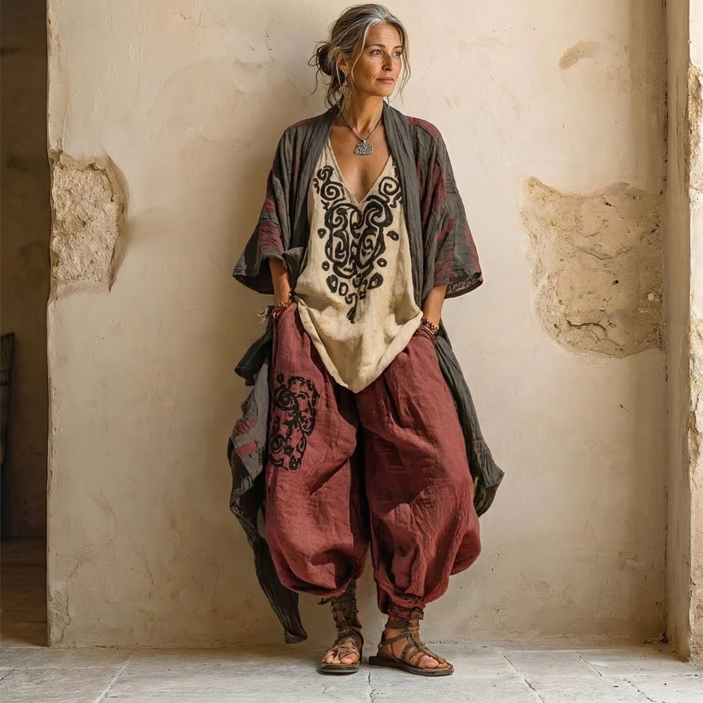 Ivy | Florence Linen-Blend Co-ord Sets