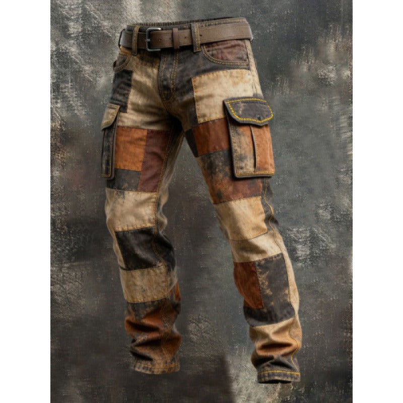 Steve | Men’s Patchwork Cargo Pants