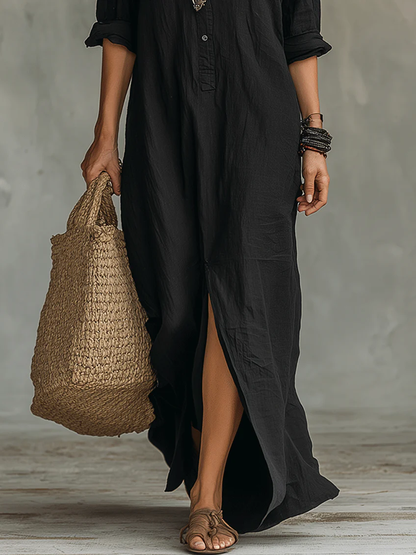 WILLOW | Effortless Maxi Dress Flattering Silhouette Versatile